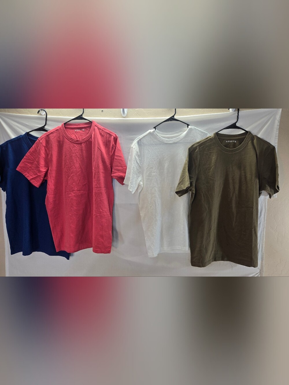 Lot of 4 American Giant Men's Medium Short Sleeve Shirts NWOT